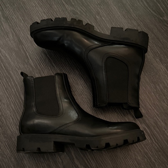 Nine West Shoes - Nine West Black Combat Boots